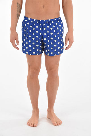 stars printed swim shorts
