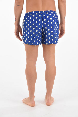 stars printed swim shorts