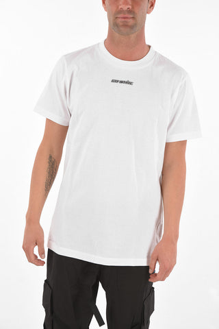 Crew Neck MARKER CROSS Cotton T-Shirt