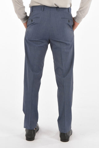 district check side vents notch lapel MANTUA 2-button suit