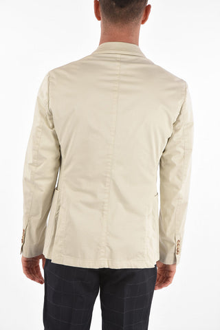 CC COLLECTION stretch cotton side vents ORLANDO 2-button blazer