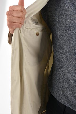 CC COLLECTION stretch cotton side vents ORLANDO 2-button blazer
