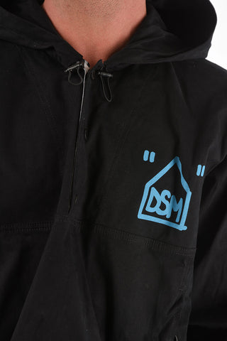 DSM Embroidered Logo DROP GRADIENT Anorak Jacket