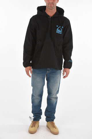 DSM Embroidered Logo DROP GRADIENT Anorak Jacket