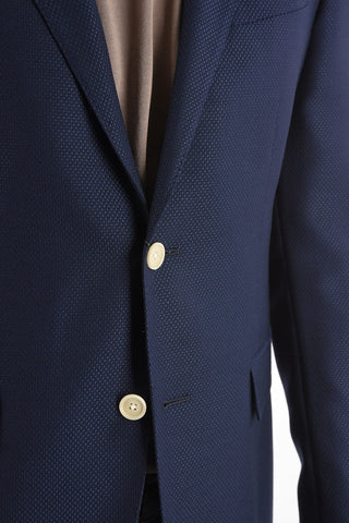 CC COLLECTION giacca a 2 bottoni RESET barleycorn due spacchi revers classico