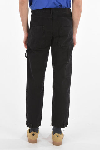 Jeans Stonewash Regular Fit con Passanti