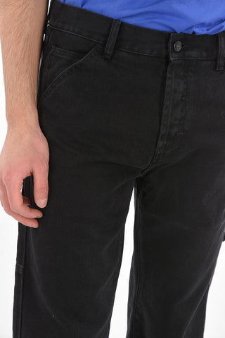 Jeans Stonewash Regular Fit con Passanti