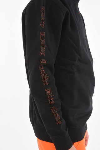 Crewneck BIG V Sweatshirt with Lettering Print