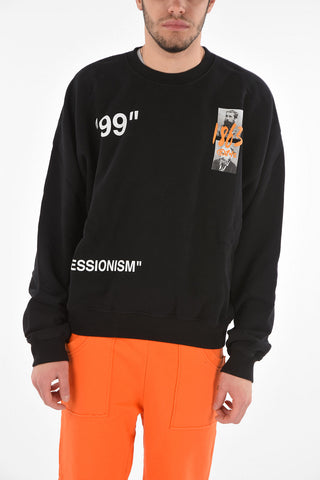 Crewneck SSENSE Sweatshirt with IMPRESSIONISM Print