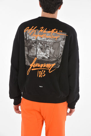 Crewneck SSENSE Sweatshirt with IMPRESSIONISM Print