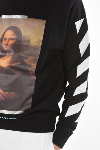 Felpa Girocollo DIAG MONALISA con Stampa