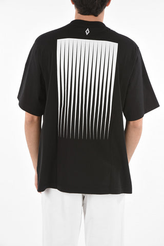 T-Shirt Girocollo FALLS OVER in Cotone