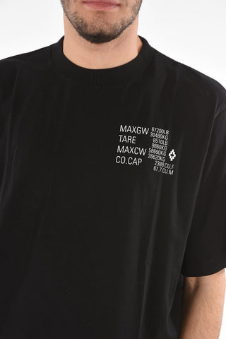 T-Shirt Girocollo FALLS OVER in Cotone