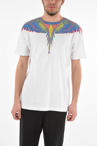 T-Shirt Girocollo WINGS in Cotone