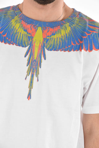 T-Shirt Girocollo WINGS in Cotone