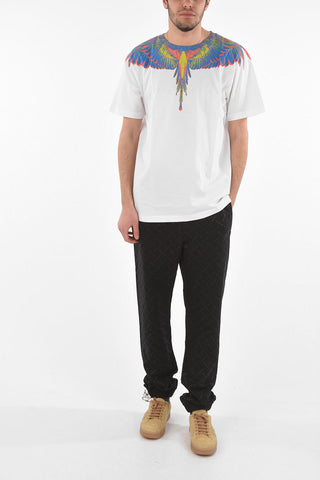 T-Shirt Girocollo WINGS in Cotone