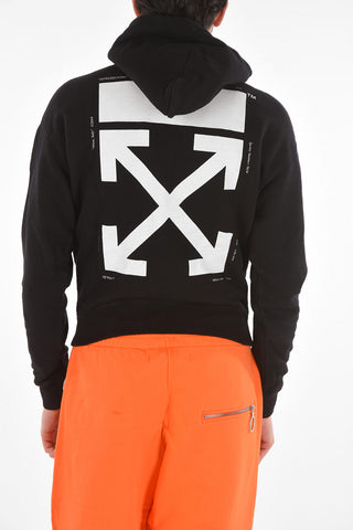 Hooded KISS Sweatshirt with Front Print
