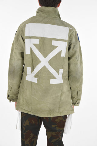 FIELD Jacket with Military Patches