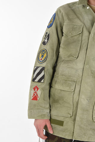 FIELD Jacket with Military Patches