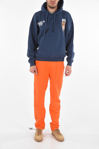 Hooded SSENSE Sweatshirt with IMPRESSIONISM Print