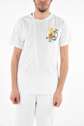 T-shirt BART PEACE SIGN con Stampa