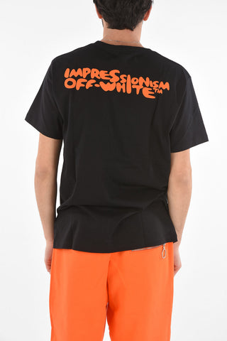 T-shirt with Embossed Bubble Font Logo