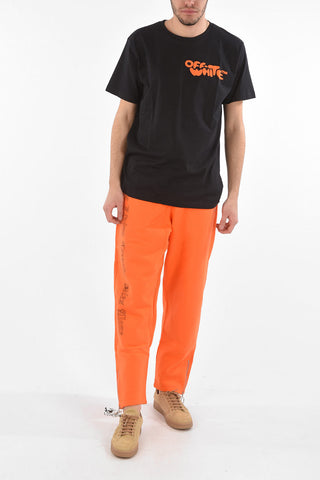 T-shirt with Embossed Bubble Font Logo