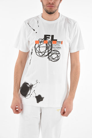 FTR 3 T-shirt with FUTURA LABORATORIES Print