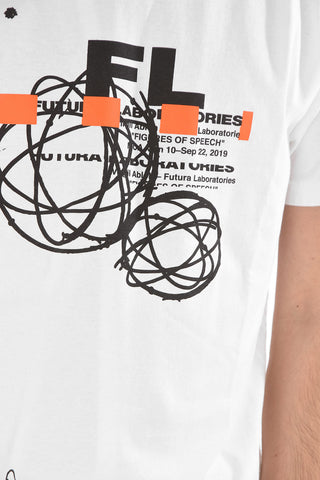 FTR 3 T-shirt with FUTURA LABORATORIES Print