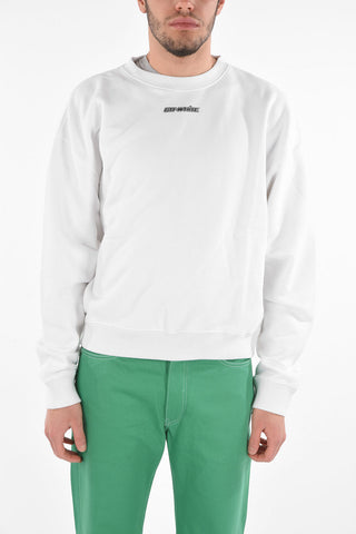 Crewneck MARKER Sweatshirt with 4-Arrow Back Print