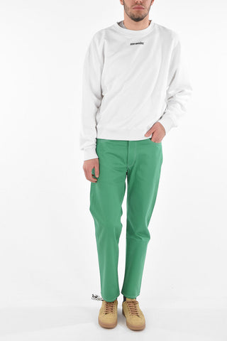 Crewneck MARKER Sweatshirt with 4-Arrow Back Print