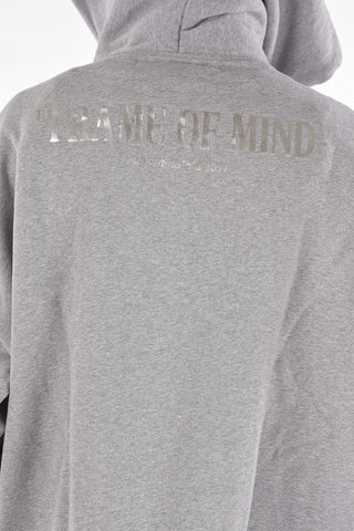 Felpa Hoodie FRAME OF MIND con Stampa