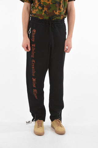 Pantaloni Jogger V-LONE con Stampa in Lettering