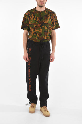 Pantaloni Jogger V-LONE con Stampa in Lettering