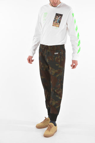 Pantaloni Cargo M&F CAMOU con Stampa Logo