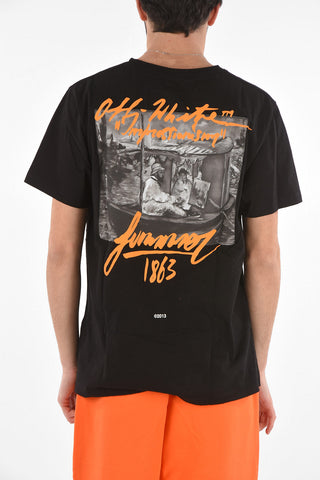 SUMMER T-shirt with IMPRESSIONISM Print