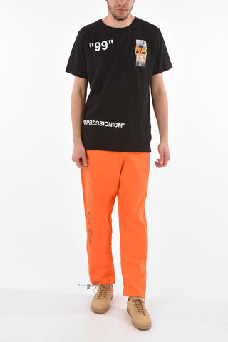 SUMMER T-shirt with IMPRESSIONISM Print