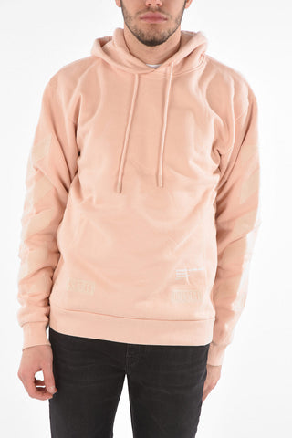 Felpa Hoodie TONE ON TONE con Stampa