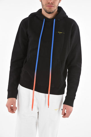 Printed ACRYLIC ARROW Hooded Sweatshirt