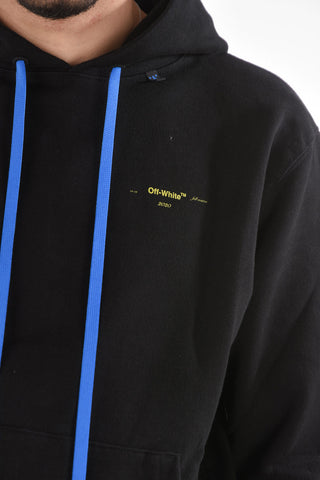Printed ACRYLIC ARROW Hooded Sweatshirt