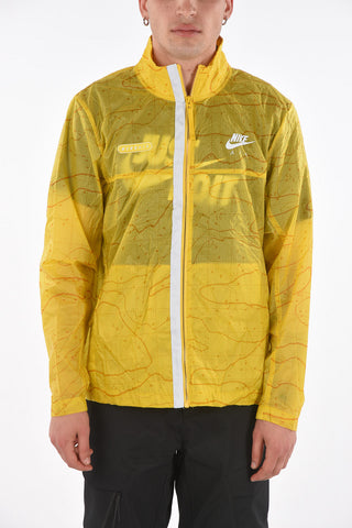 Printed Windbreaker Jacket