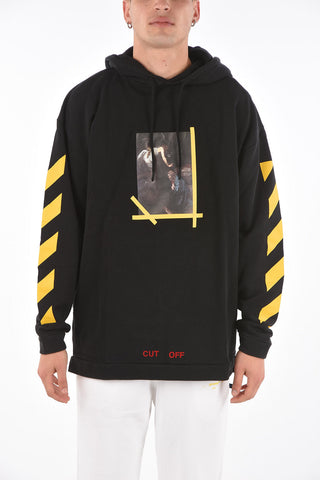 Printed ANNUNCIAZIONE Hooded Sweatshirt