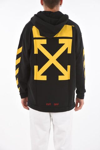 Printed ANNUNCIAZIONE Hooded Sweatshirt