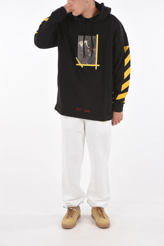 Printed ANNUNCIAZIONE Hooded Sweatshirt