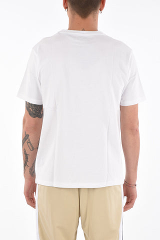 T-shirt with Two-tone Logoed Print