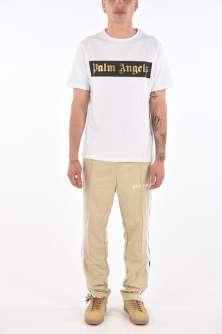 T-shirt with Two-tone Logoed Print