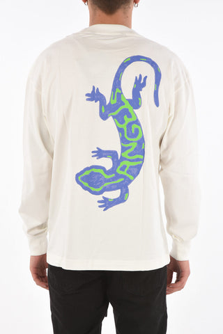 Long-sleeve DOUBLE GEKOS T-shirt with Double Sided Print