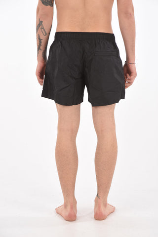 Swim Shorts SEASONAL LOGO with Lettering Print