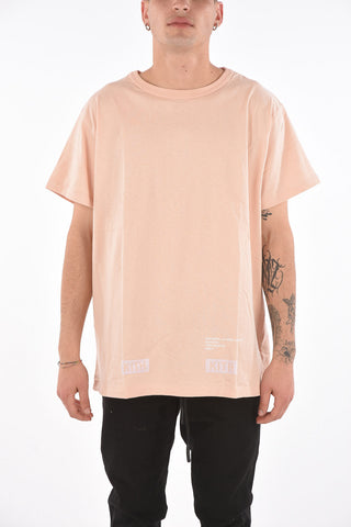 T-shirt TONE-ON-TONE with Embossed Logo Print