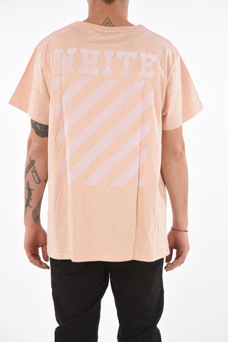 T-shirt TONE-ON-TONE with Embossed Logo Print